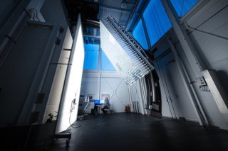 À l'EPF de Zurich, il est désormais possible d'allumer le soleil en appuyant sur un bouton. Keystone/MICHAEL BUHOLZER